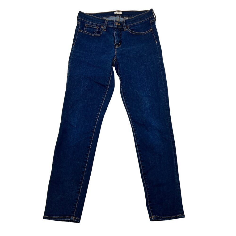 J.Crew Women’s Skinny Jeans Dark Wash Stretch Size 27/28